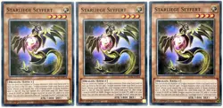 3 x SDAZ-EN014 Starleige Seyfert - Common 1st Edition Near Mint YuGiOh Cards - Image 1