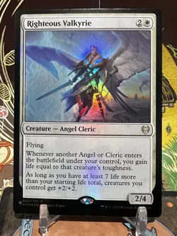 MTG | Righteous Valkyrie [The List] ✨FOIL✨ - Image 1