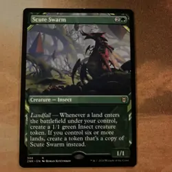 Scute Swarm (Showcase) Zendikar Rising Regular 308 MTG LP - Image 1