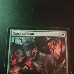 Magic the Gathering MTG Flinthoof Boar (171) Magic 2013 LP TCG CCG - Image 2