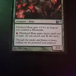 Magic the Gathering MTG Flinthoof Boar (171) Magic 2013 LP TCG CCG - Image 3