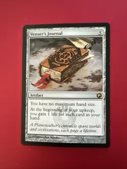 Venser's Journal Scars of Mirrodin Mtg - Image 1