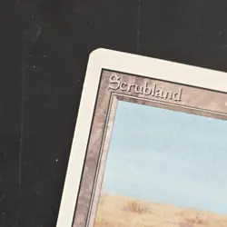 Scrubland Revised Edition Regular MP Magic The Gathering MTG Ships FAST - Image 5