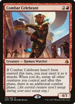 MTG - Combat Celebrant - Amonkhet - Magic the Gathering - Image 1