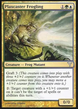 Plaxcaster Frogling - Light Play MTG Dissension - Image 1