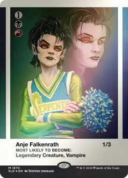 Anje Falkenrath (Rainbow Foil) -Foil Near Mint MTG Secret Lair - Image 1