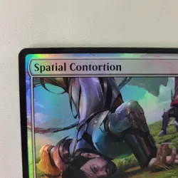 1x MTG FOIL Spatial Contortion Friday Night Magic FNM Promo NM Near Mint - Image 4
