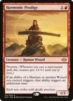 MTG - Harmonic Prodigy - Modern Horizons 2 - Magic the Gathering - Image 1