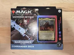 MTG Warhammer 40K Commander Deck - The Ruinous Powers - Sealed Box - Image 1