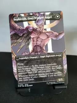 Sephiroth Fabled SOLDIER/Sephiroth One-Winged Angel ALT Final Fantasy NM ENG MTG - Image 2