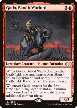 MTG - Godo, Bandit Warlord - Double Masters - Magic the Gathering - Image 1