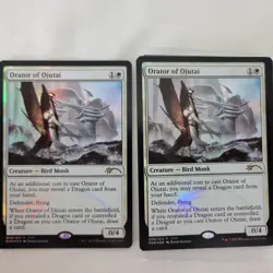 1x MTG FOIL Orator Of Ojutai Friday Night Magic Night Promo NM Near Mint - Image 1