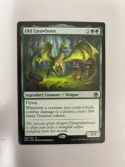 MTG Old Gnawbone Forgotten Realms Magic the Gathering 197/281 - Image 1