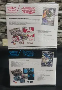 Pokemon Black Bolt and White Flare ETB Elite Trainer Box Factory Sealed Set Of 2 - Image 2