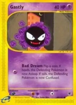 Gastly 109/165 Common Expedition Base Set Pokemon Lightly Played - Image 1