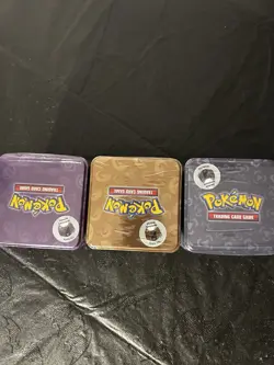 Pokemon TCG: Stacking Tin Set of 3 - Psychic Dragon Metal. New/Sealed. - Image 2