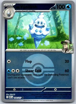 N's Vanillish (Poke Ball) 050/217 Common ME: Ascended Heroes Pokemon Near Mint - Image 1
