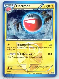 Electrode (Team Plasma) BW76 Pokemon Black And White Promo Promo - Image 1