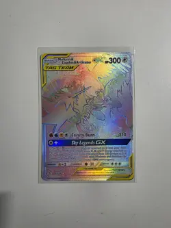 Pokemon Moltres & Zapdos & Articuno GX 69/68 Hidden Fates Secret Holo TAG TEAM - Image 1