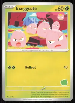 Exeggcute Unconfirmed My First Battle Pokemon Near Mint - Image 1