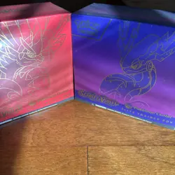 Pokemon Center Exclusive Scarlet & Violet Base Elite Trainer Box Set Of 2 ETB - Image 1