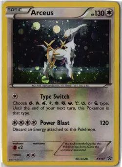 Arceus #XY197 Cosmos Holo Promo XY HP Pokemon TCG - Image 1