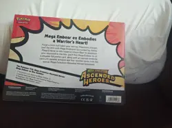 Pokemon TCG Mega Emboar ex Box Ascended Heroes Sealed Collection Box New - Image 2