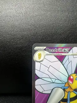 Beedrill ex 098/086 Ultra Rare Full Art Pokemon TCG Chaos Rising CRI English - Image 2