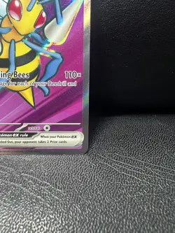 Beedrill ex 098/086 Ultra Rare Full Art Pokemon TCG Chaos Rising CRI English - Image 5