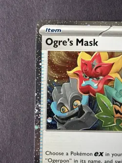 Pokemon Ogre's Mask Twilight Masquerade #159/167 Promo Cosmos Holo Near Mint - Image 3