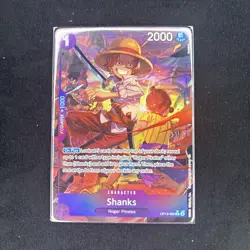 Shanks OP13-065 Carrying On His Will Alt Art One Piece English - Image 1