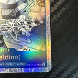 Mr.3(Galdino) OP16-056 SR The Time of Battle Foil English One Piece - Image 5