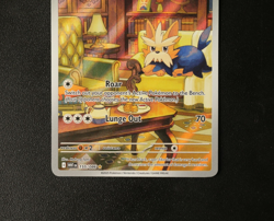 Pokemon Card - Herdier 155/086 - White Flare English - Illustration Rare - NM ⭐ - Image 3