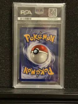 Pokemon TCG Aerodactyl Fossil Holo Rare Card 1/62 First Edition PSA 8 - Image 2