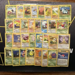 Complete Jungle Uncommon And Common Set -WOTC Pokemon Cards- NM/LP -32 Cards- (3 - Image 1