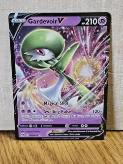 Holo Gardevoir V 16/73 Ultra Rare Champion's Path Pokemon TCG - Image 1
