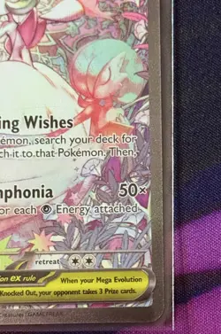Mega Gardevoir EX 178/132 Mega Evolution Special Illustration Rare Pokemon Card - Image 5