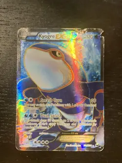 Kyogre EX 104/108 Pokemon Dark Explorers Black White Full Art Rare Card DMG - Image 1