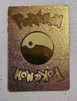 Gold Metal Charizard GX Pokemon Card- Rainbow - Image 2