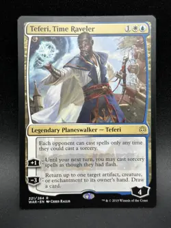 MTG Teferi, Time Raveler R War of the Spark #221 - Image 1