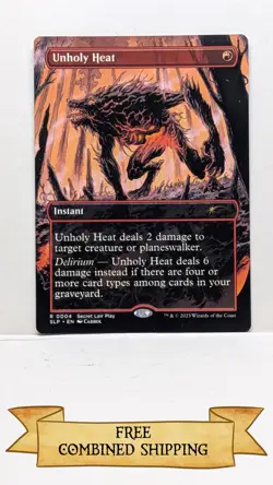 Unholy Heat Secret Lair Showdown Regular - Image 1