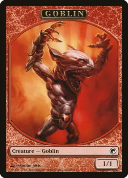 1x Goblin Token - NM/LP - Scars of Mirrodin Block - SPARROW MAGIC - Image 1