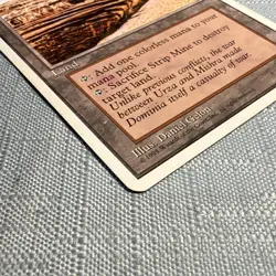 MTG 4th Edition Strip Mine LP - Image 2