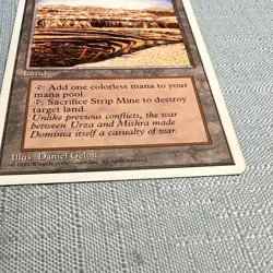 MTG 4th Edition Strip Mine LP - Image 3