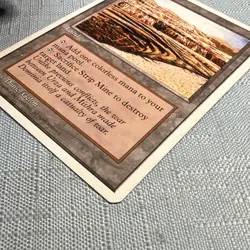 MTG 4th Edition Strip Mine LP - Image 4