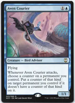Aven Courier Normal R Commander: Streets of New Capenna 22 NM - Image 1