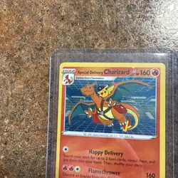 Pokemon Sword & Shield Special Delivery Charizard Promo Holo SWSH075 - Image 5