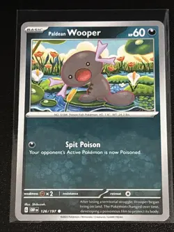 Pokemon TCG Paldean Wooper/Quagsire/Paldean Clodsire 10 Card Lot - Image 2