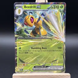 Beedrill Ex 003/086 Chaos Rising Double Rare Pokemon TCG - Image 2