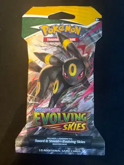 Pokemon TCG - Sword & Shield - Evolving Skies Booster Pack - New Factory Sealed - Image 1